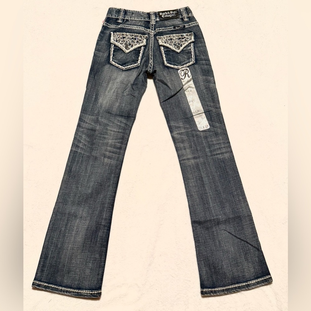 Rock & Roll Cowgirl Medium Rise Boot Cut Jeans - Picture 5 of 5